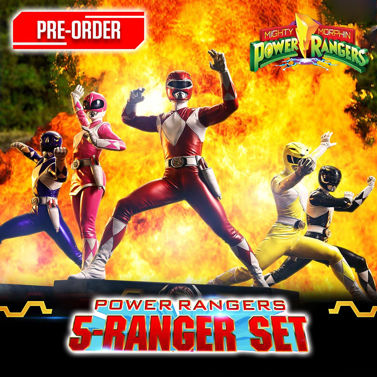 Premium Masterline Mighty Morphin Power Rangers: Power Rangers