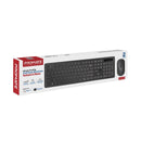 Promate ProCombo-13 Sleek Profile Full-Size Wireless Keyboard & Mouse (Black)