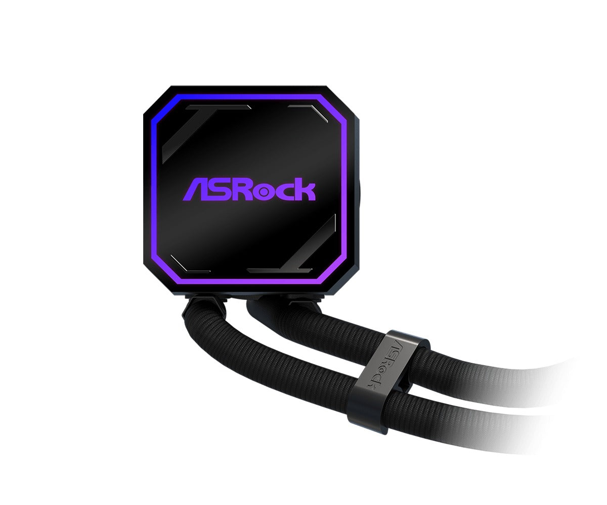 ASRock Pro 240 ARGB AIO Liquid Cooler (Black, White)