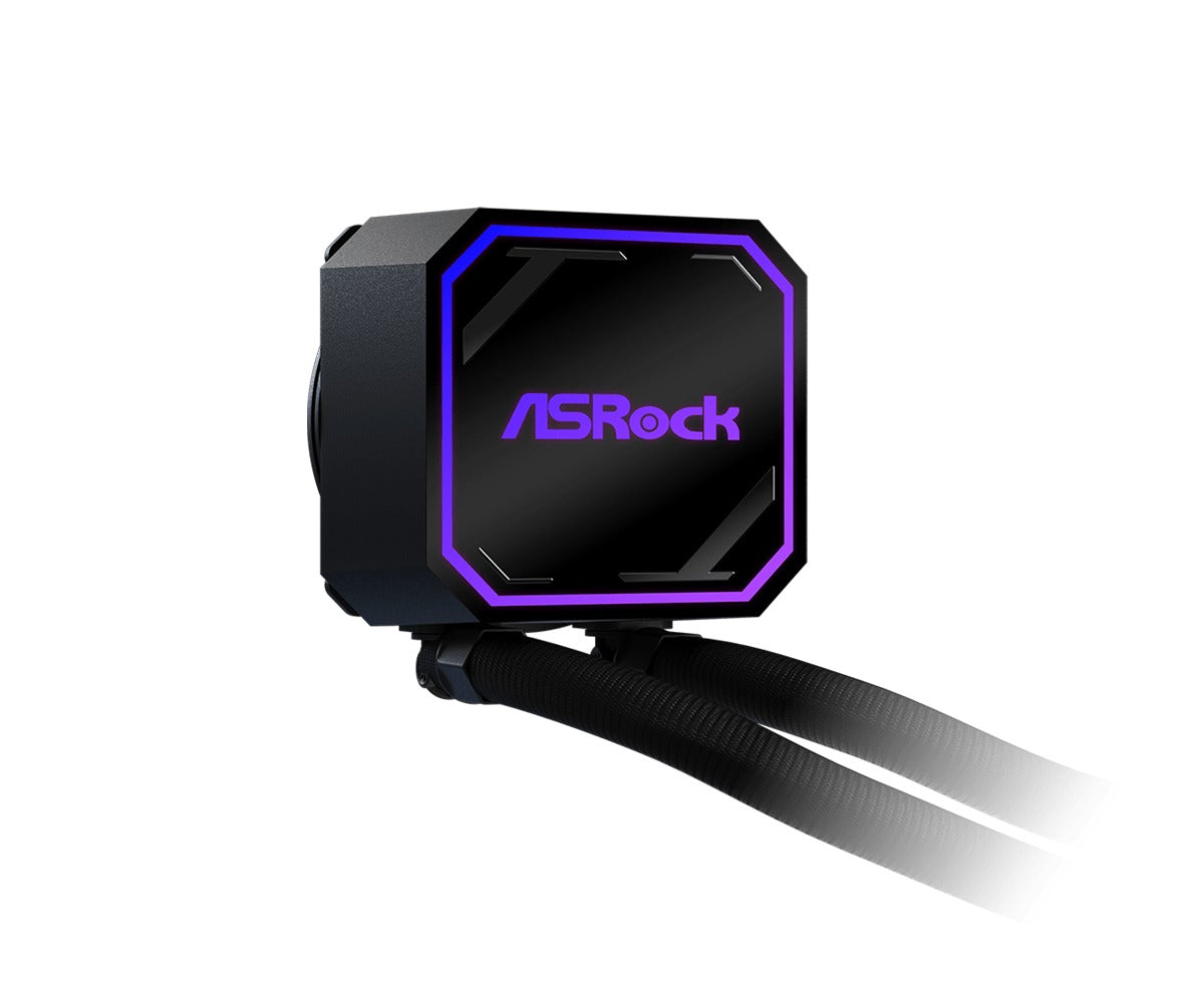 ASRock Pro 240 ARGB AIO Liquid Cooler (Black, White)