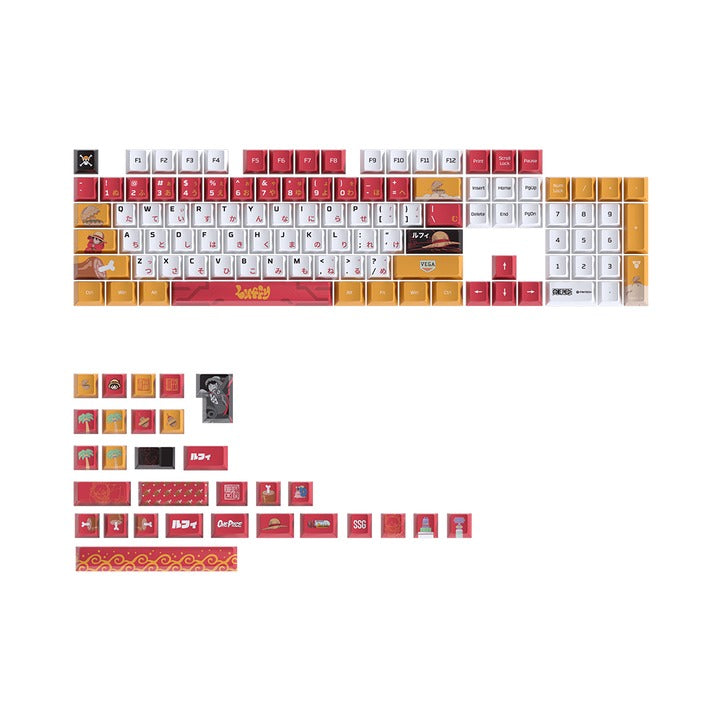 Fantech x One Piece ACK03 134 Keys Cherry Profile Keycaps