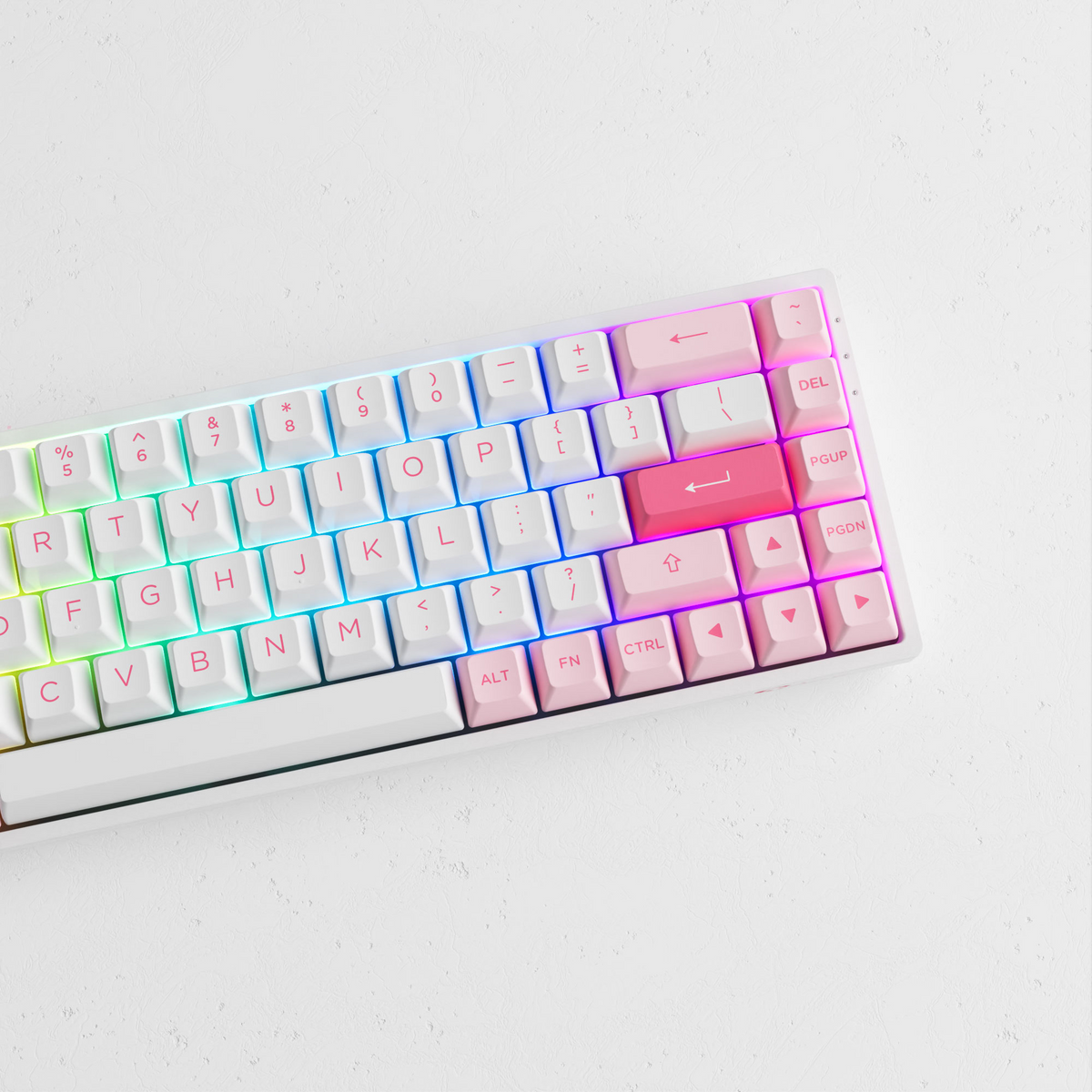 Akko Prunus Lannesiana 3068B Plus Multi-Modes RGB Mechanical Keyboard (Akko CS Jelly Purple)