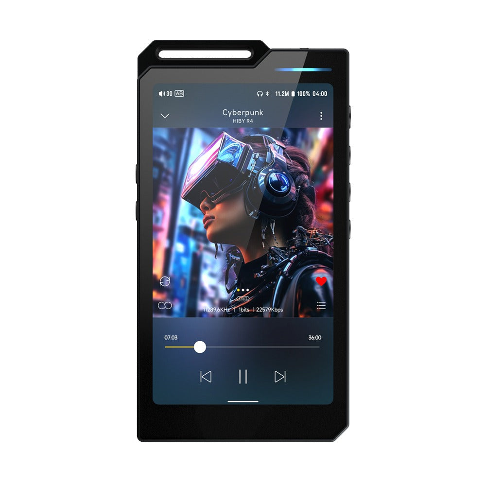 HiBy R4 4-Way HiFi Android Digital Audio Player with HiBy R4 Strap