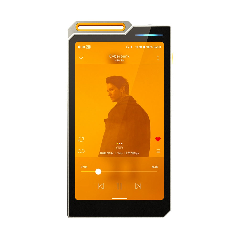 HiBy R4 4-Way HiFi Android Digital Audio Player with HiBy R4 Strap