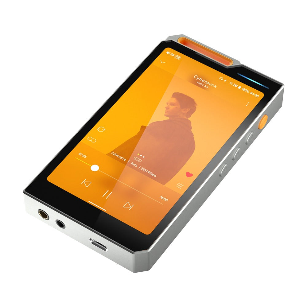HiBy R4 4-Way HiFi Android Digital Audio Player with HiBy R4 Strap