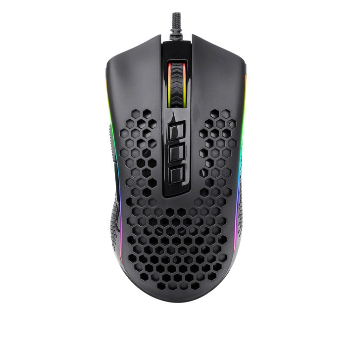 Redragon Storm Honeycomb RGB Gaming Mouse for Battlegrounds (M808-RGB)