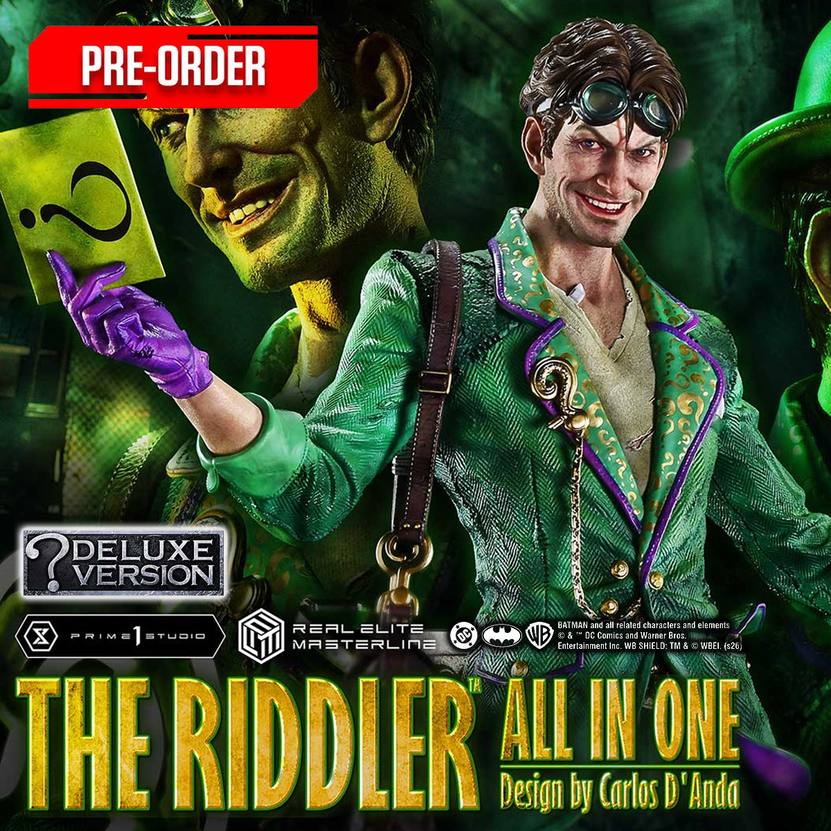 Real Elite Masterline Batman (Comics) The Riddler All in One
