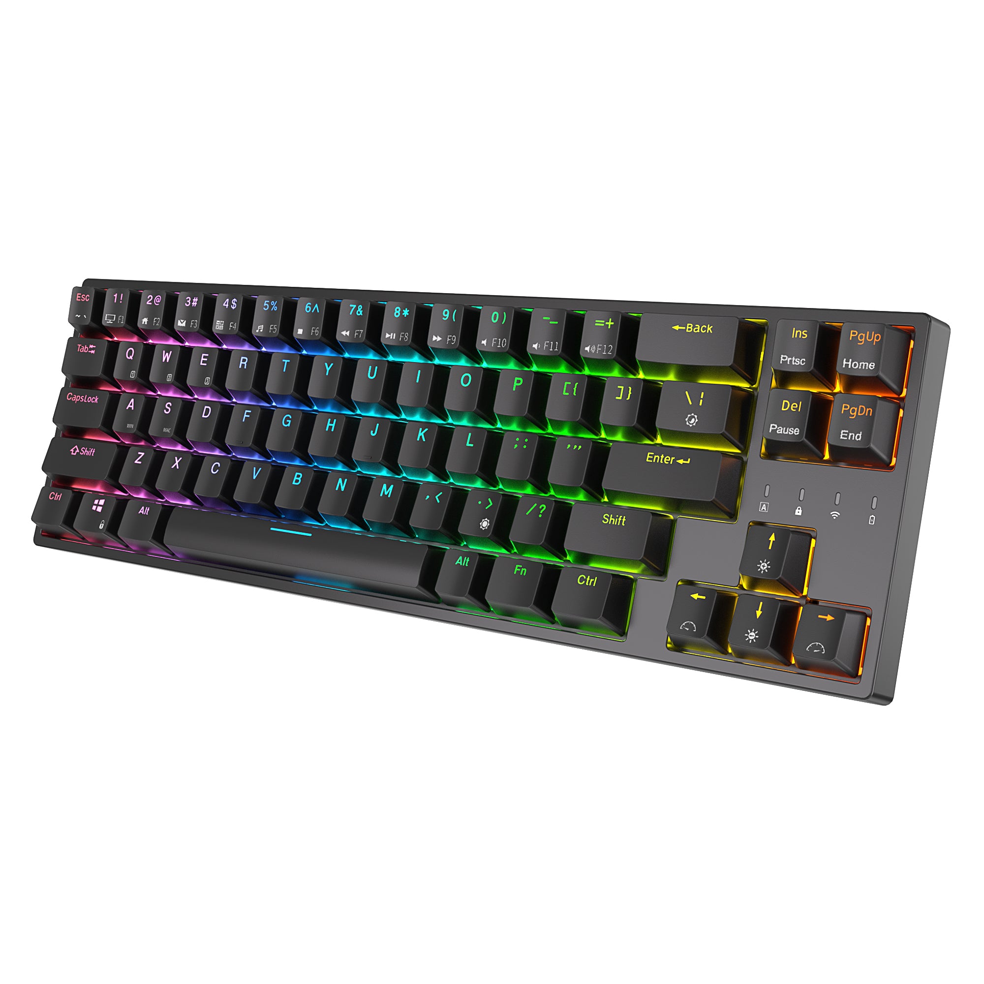 Royal Kludge RK68Plus Rk871 Tri-Mode RGB 68 Keys Hot Swappable Mechanical Keyboard