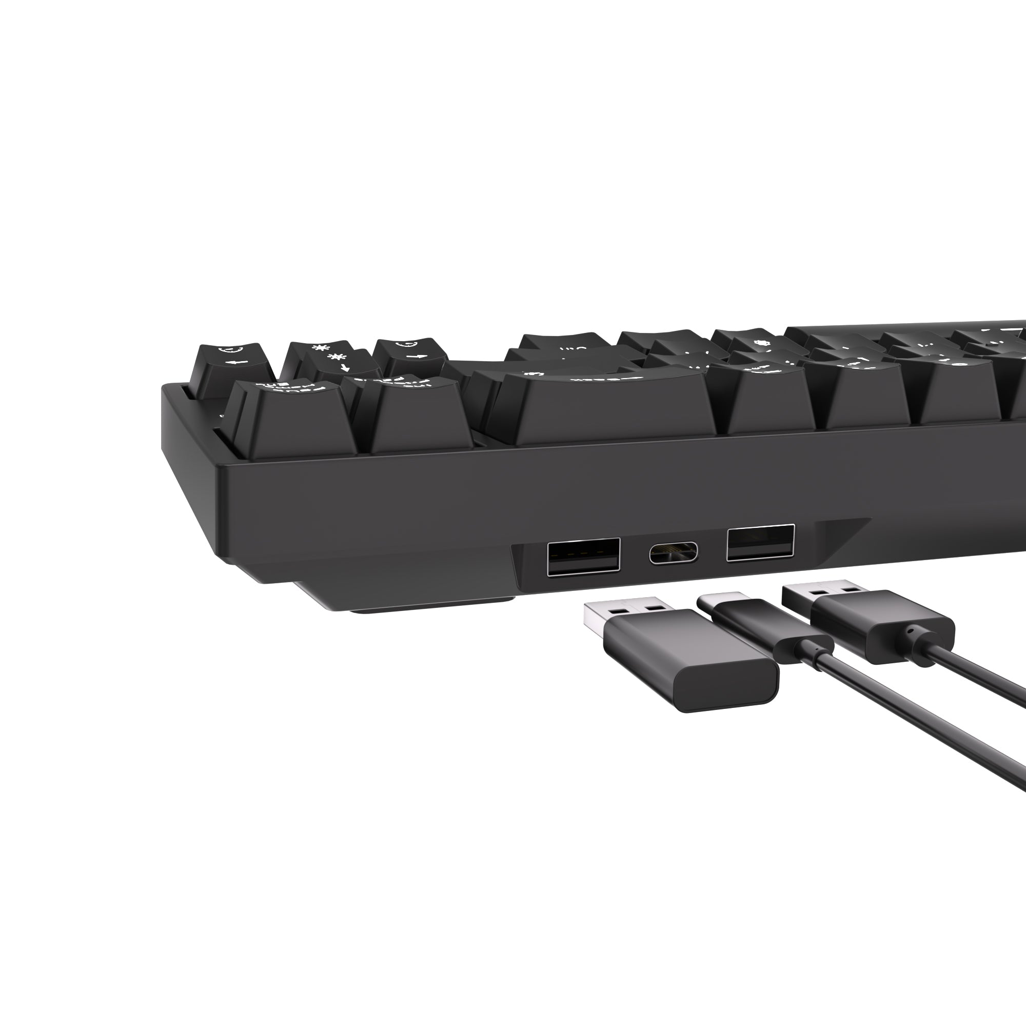 Royal Kludge RK68Plus Rk871 Tri-Mode RGB 68 Keys Hot Swappable Mechanical Keyboard