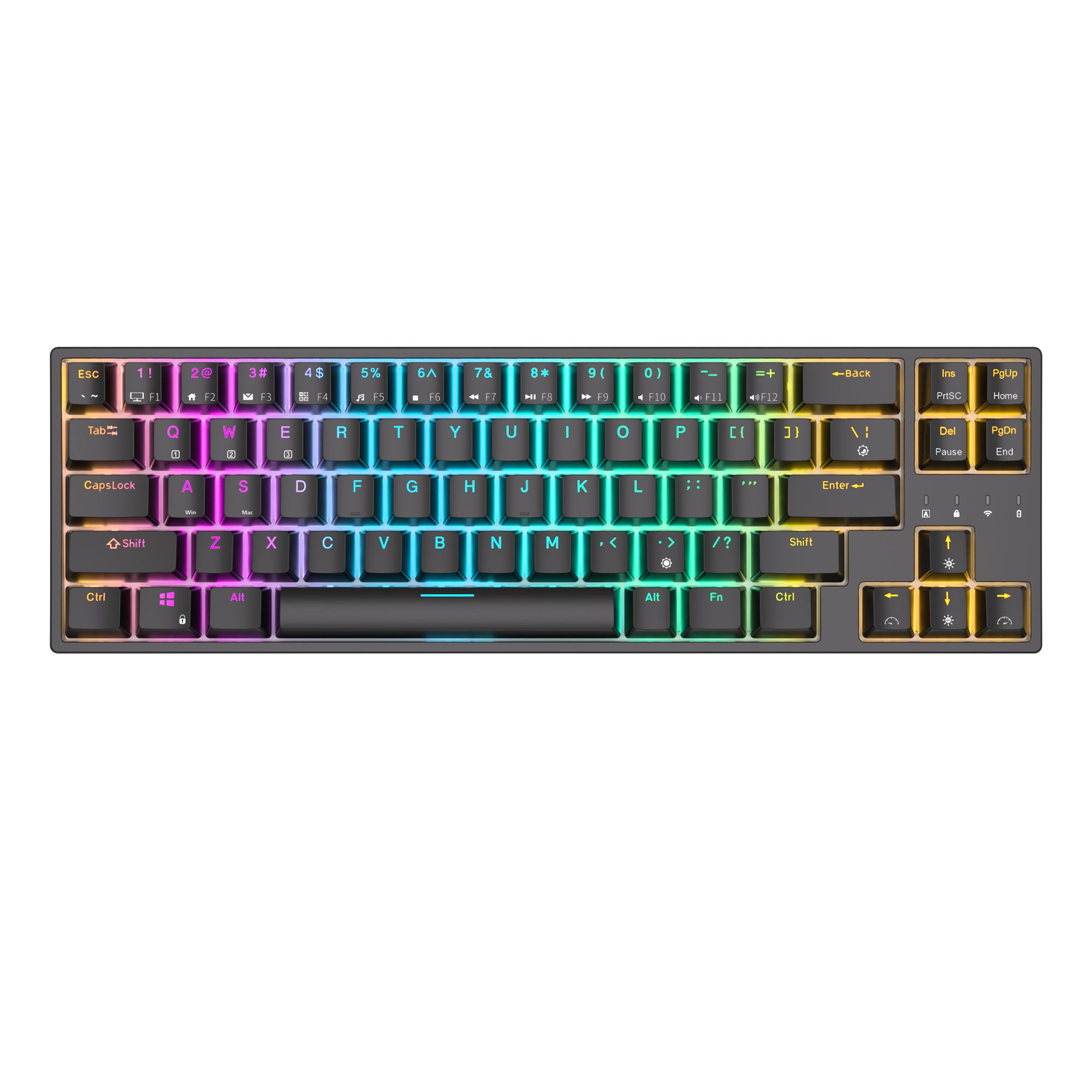 Royal Kludge RK68Plus Rk871 Tri-Mode RGB 68 Keys Hot Swappable Mechanical Keyboard