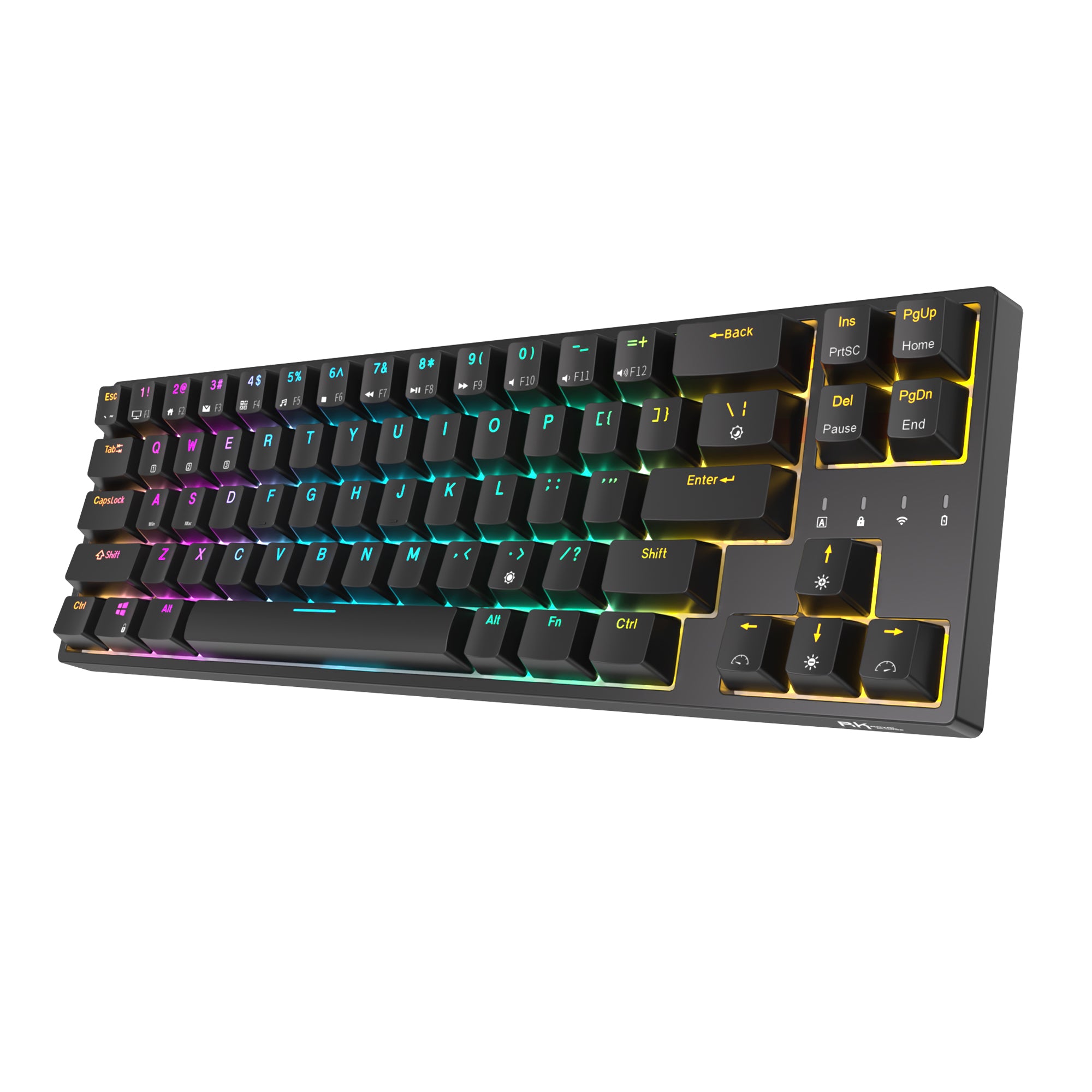 Royal Kludge RK68Plus Rk871 Tri-Mode RGB 68 Keys Hot Swappable Mechanical Keyboard
