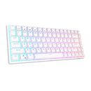 Royal Kludge RK84 Tri-Mode RGB 84 Keys Hot Swappable Mechanical Keyboard White
