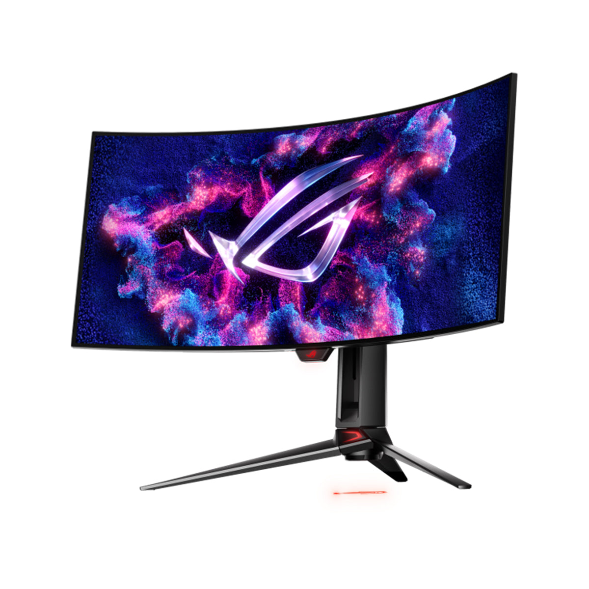 Asus ROG Swift OLED PG34WCDM 34" UWQHD (3440X1440) 240HZ 0.03MS GTG Ultra-Wide Curved Gaming Monitor | Asus AX1800 Dual Band Smart WiFi 6 Router (RT-AX53U) Bundle