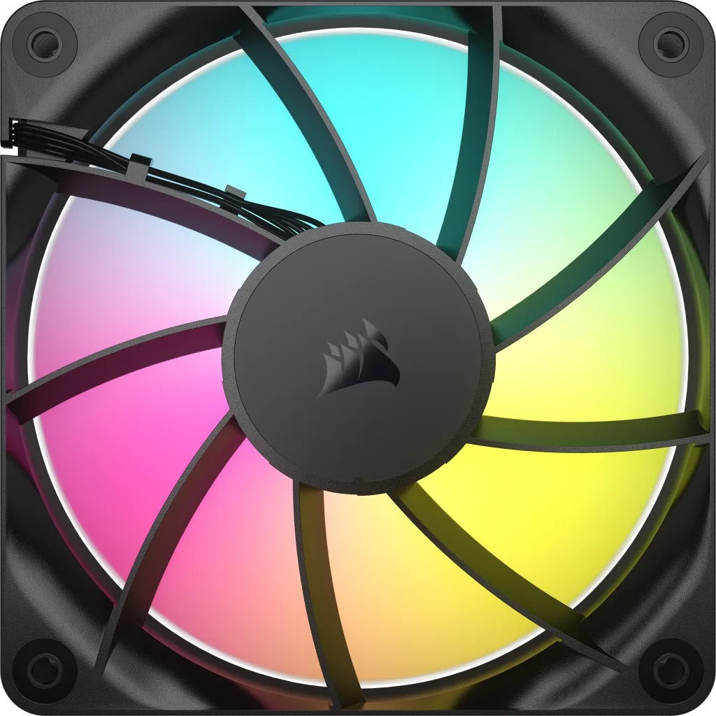 Corsair RS120 ARGB 120mm PWM Fan - Black (Single Pack) (CO-9050180-WW)
