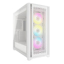 Corsair iCue 5000D RGB Airflow Mid-Tower ATX PC Case (White)