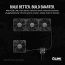 Corsair iCue Link RX120 120mm PWM Fan Triple Starter Kit (Black)