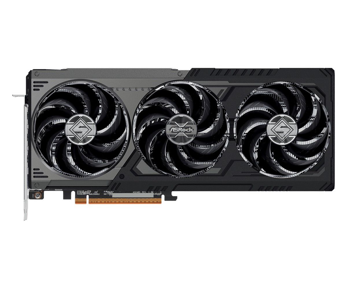 Asrock AMD Radeon RX 9070 GRE Steel Legend Dark 12GB OC GDDR6 Graphics