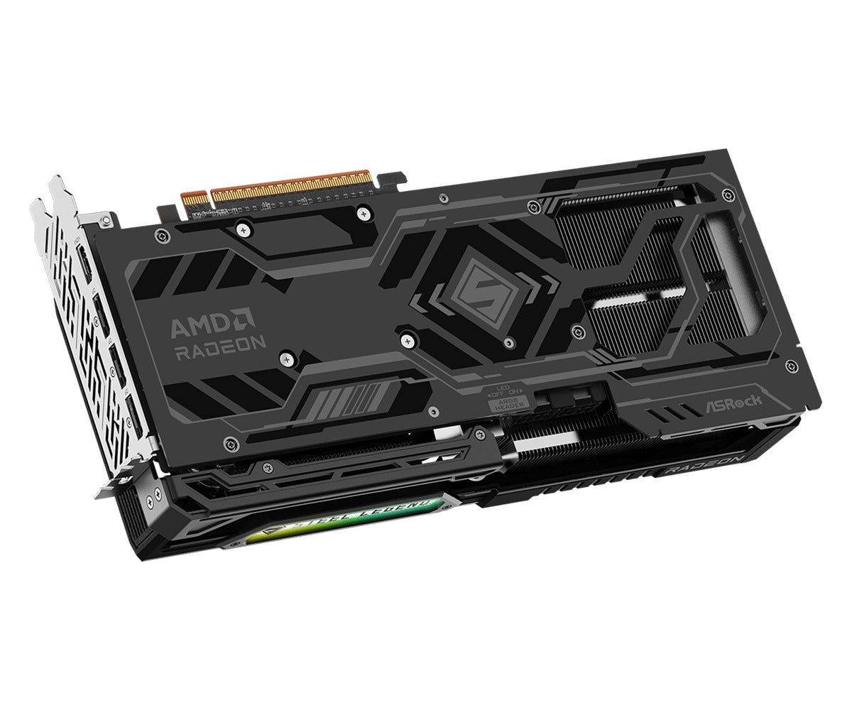 Asrock AMD Radeon RX 9070 GRE Steel Legend Dark 12GB OC GDDR6 Graphics