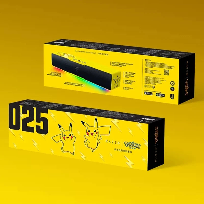 Razer X Pokemon Pikachu Leviathan V2 X Wireless Gaming Soundbar Speaker