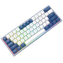 Redragon K717 Alcor RGB 61 Keys 60% QMK/VIA Gasket Mounted Wireless Mechanical Gaming Keyboard