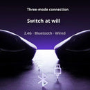 ATK Blazing Sky U2 Pro Lightweight Wireless Gaming Mouse (Black, White)