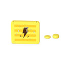 Dobe Game Card Storage + JoyCon Silicon Thumb Grips for Switch/ Switch OLED (Yellow) (HNS-005)