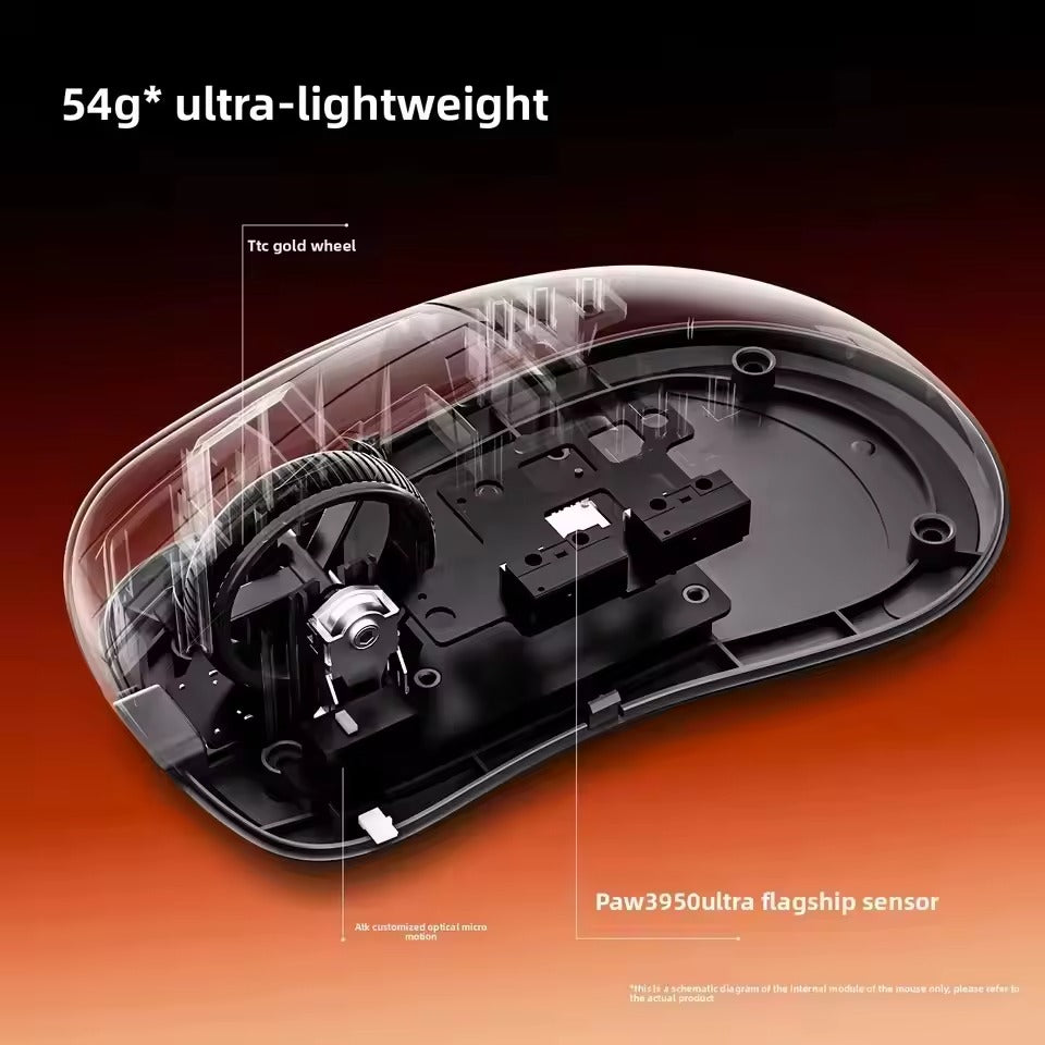 ATK Blazing Sky Z1 Ultimate 2.0 Ultra-Lightweight Wireless Mouse (Orange)