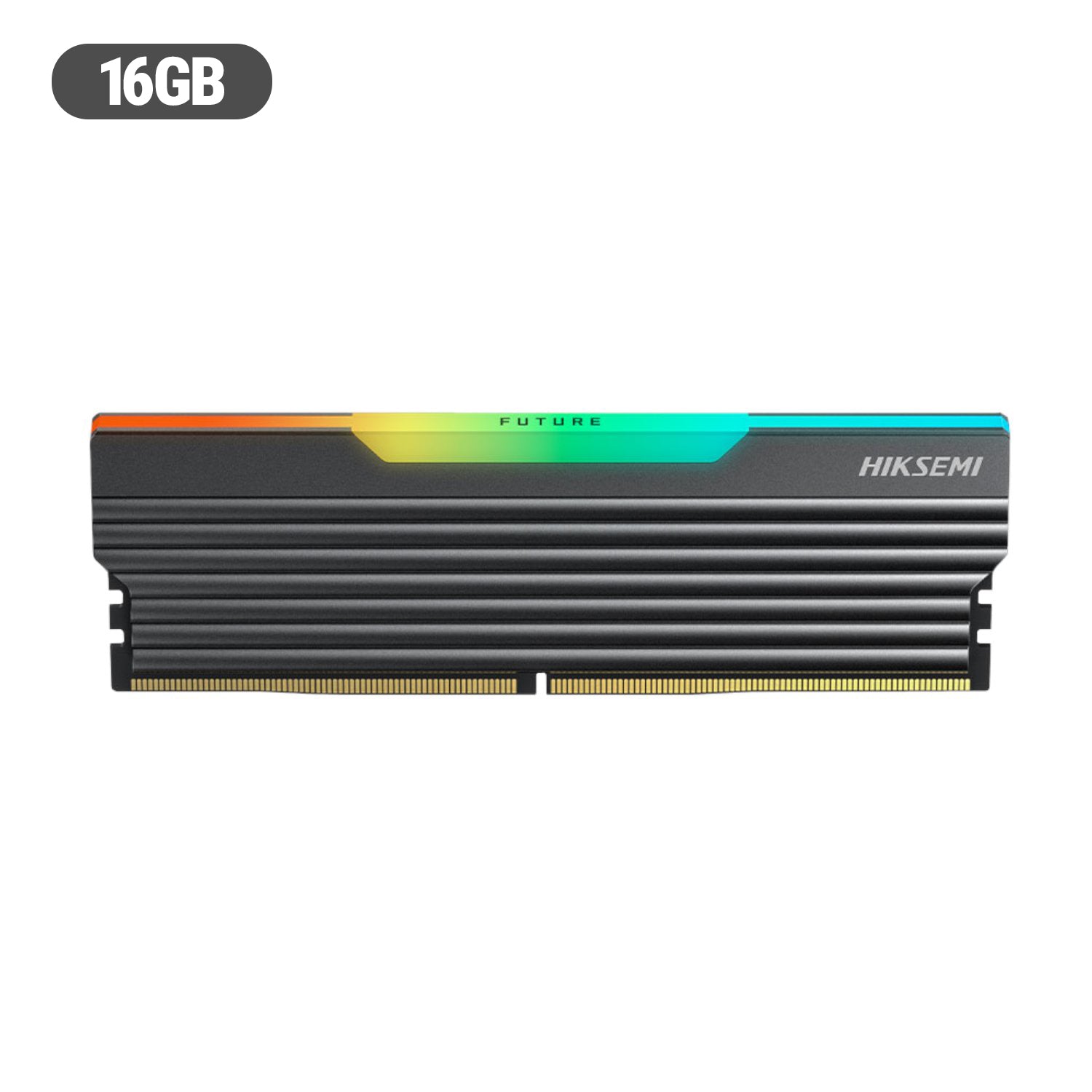 Hiksemi Future RGB Single 6000MHz DDR5 UDIMM Gaming Memory with Heatsi