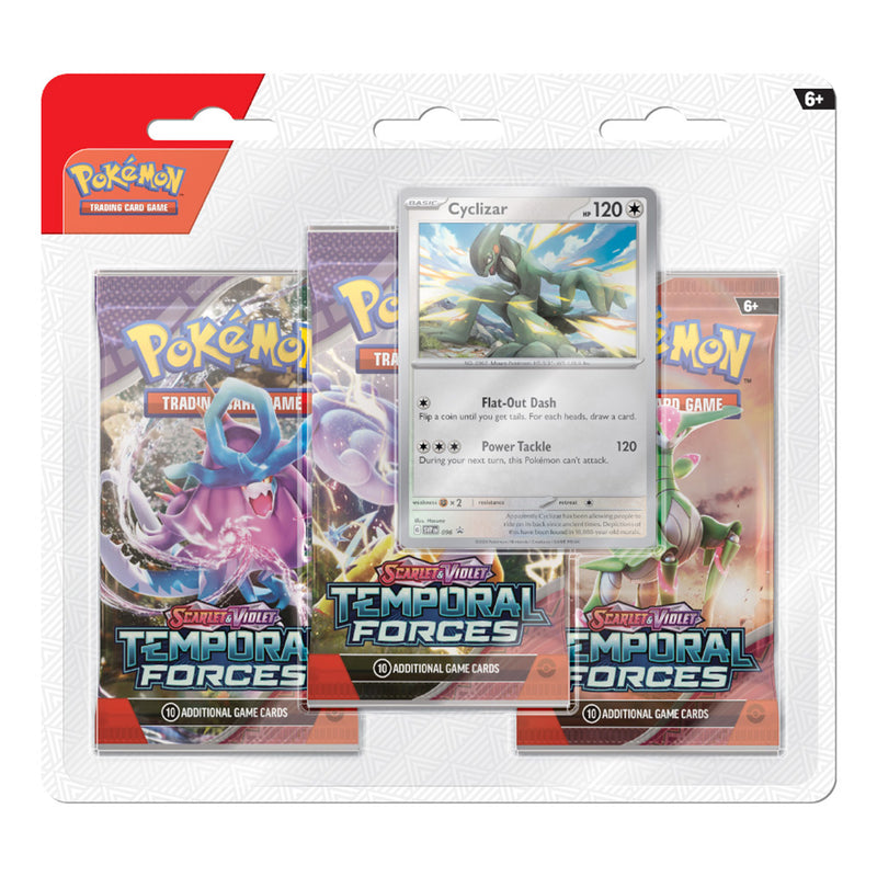 Pokemon Trading Card Game SV05 Scarlet & Violet Temporal Forces 3 Blister Pack