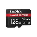 Sandisk MicroSD Express Card PCIe NVMe UHS-I 880MB/s Read (128GB, 256GB)