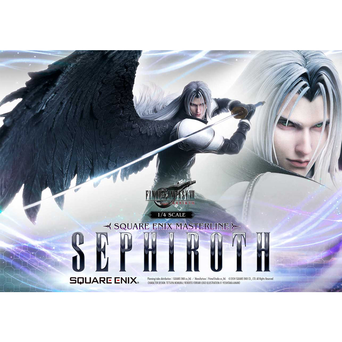 Square Enix Masterline Final Fantasy VII Rebirth 1/4 Scale - Sephiroth