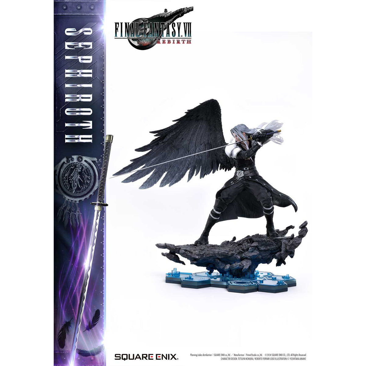 Square Enix Masterline Final Fantasy VII Rebirth 1/4 Scale - Sephiroth