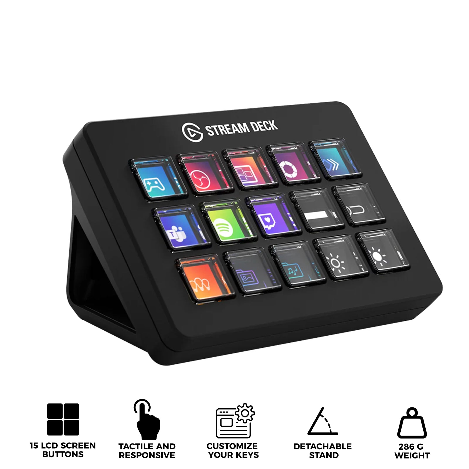 Elgato Stream Deck MK.2 MK.215キー配列 Elgato Stream Deck MK.2【15キー