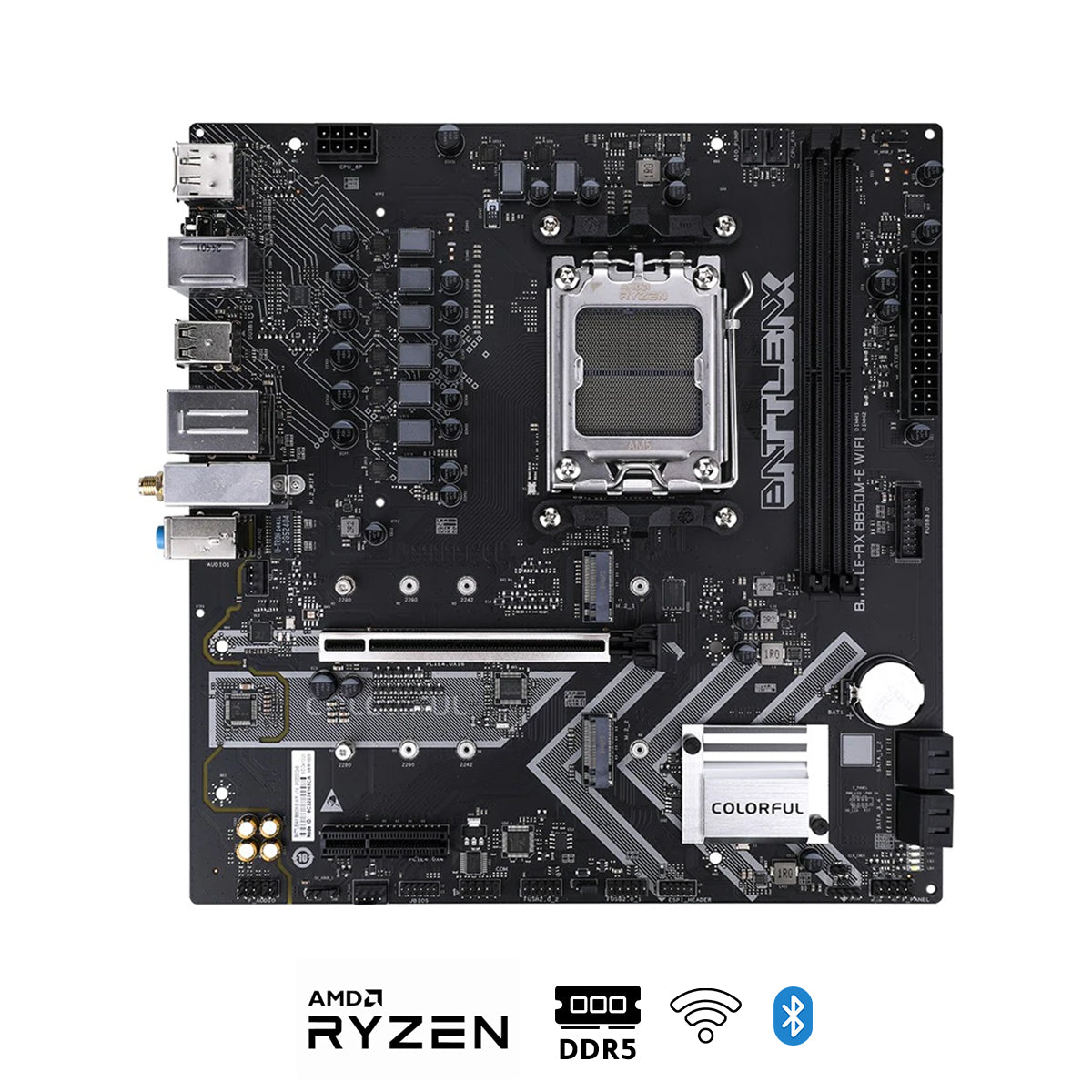 Colorful Battle-AX B850M-E WiFi V14 DDR5 AMD Motherboard