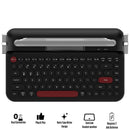 Ajazz AF84 Dual-Mode 84-Keys Membrane Keyboard (Black/Red)