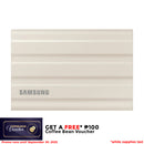 Samsung T7 Shield 1TB Rugged Portable SSD (Beige)