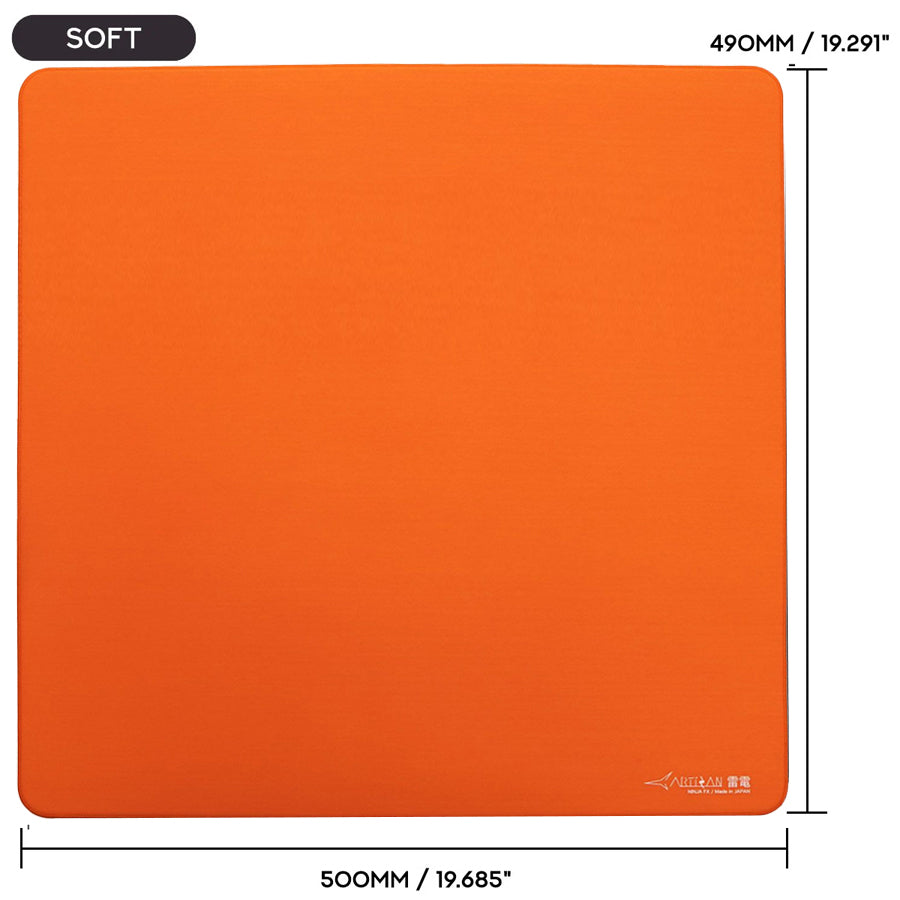 Artisan Ninja FX Raiden Gaming Mousepad - Daidai Orange