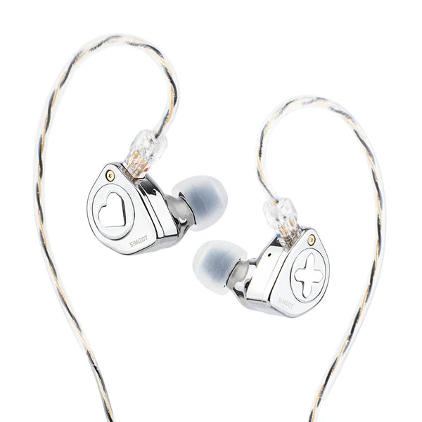 SIMGOT EW300 1DD + 1Planar + 1PZT Hybrid Driver In-Ear Monitor | DataBlitz