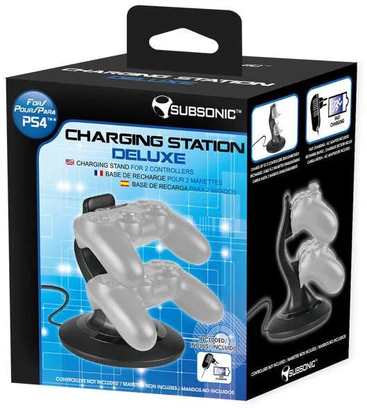 PS4 CHARGING STATION DELUXE (SUBSONIC)