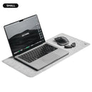 Deltahub Minimalistic Felt Desk Pad Large - Light Grey