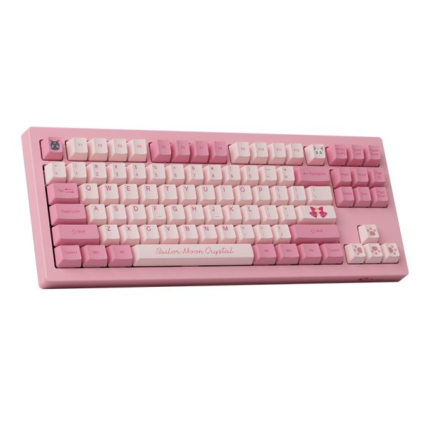 Akko Sailor Moon Crystal 5087B V2 Multi-Modes RGB Mechanical Keyboard Gasket Mount (Akko Fairy Switch)