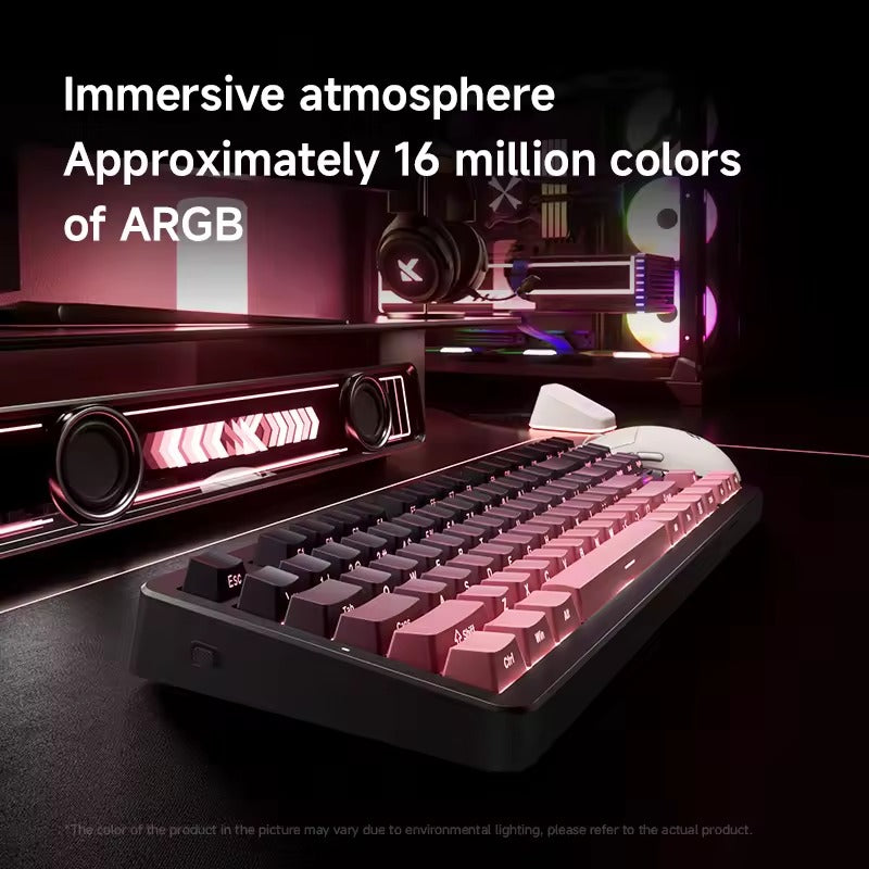MCHOSE G87 V2 RGB Tri-Mode Hot-Swappable Mechanical Keyboard