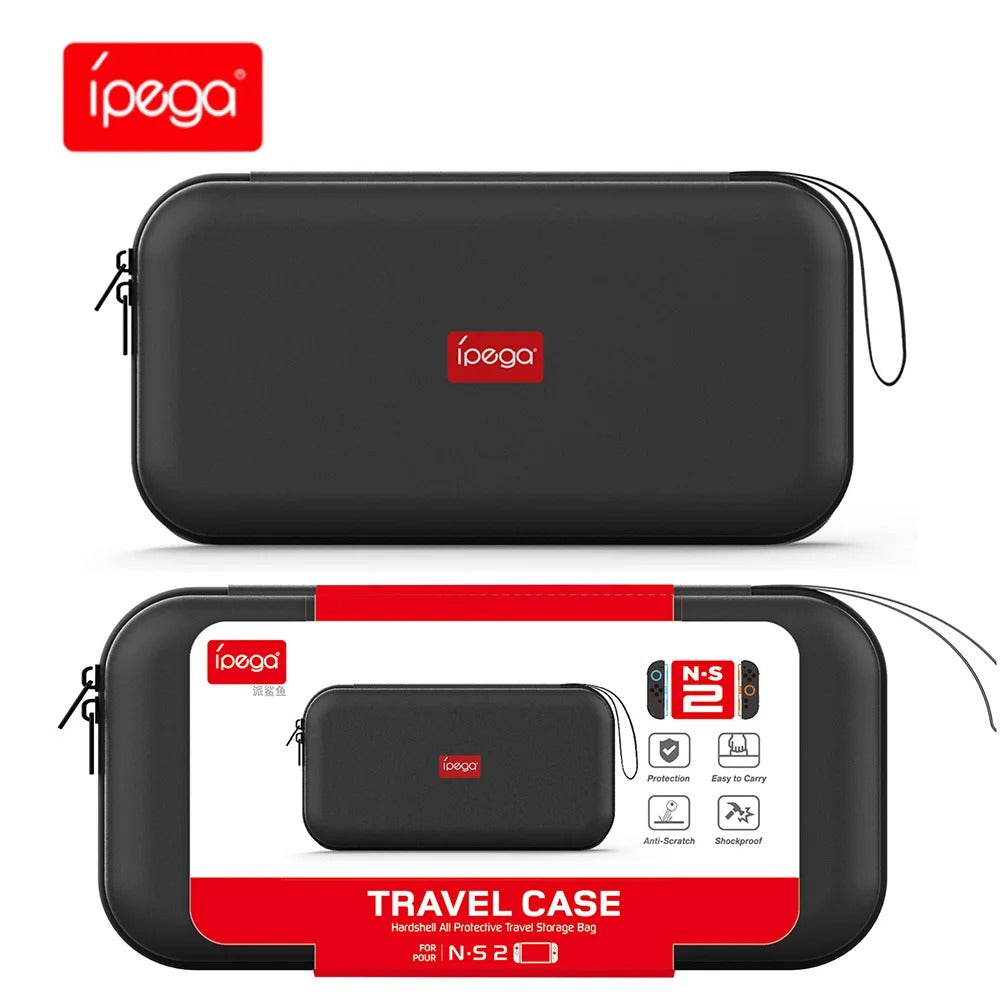 Ipega EVA Hardshell Travel Case for Nintendo Switch 2 (Black)