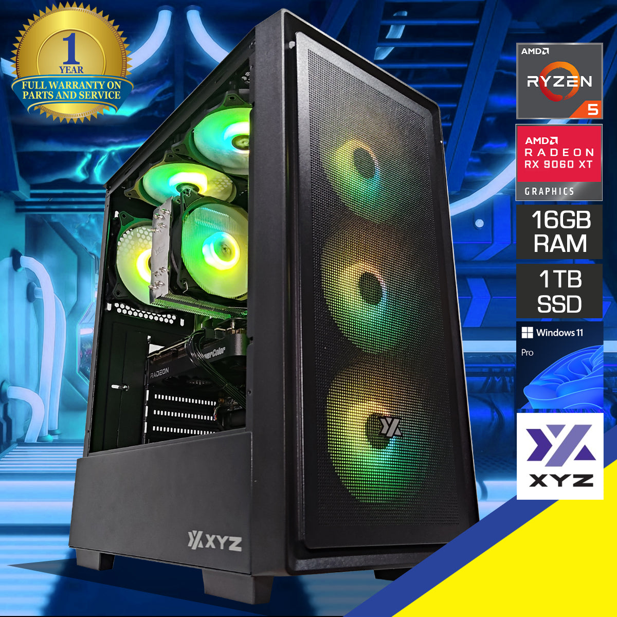 Sigma Airone 100X Black Desktop Gaming PC