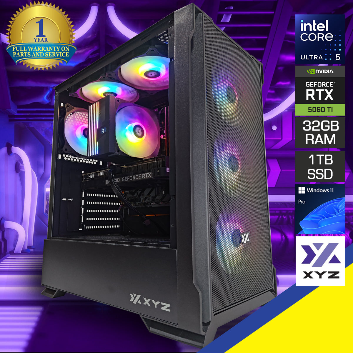 Sigma Airone 300 Black Desktop Gaming PC