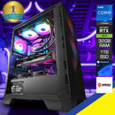 Sophos Forge 120A Black Desktop Gaming PC | DataBlitz