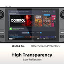 Skull & Co. Tempered Glass Screen Protector for Steam Deck 2-Pack (SDSP2)