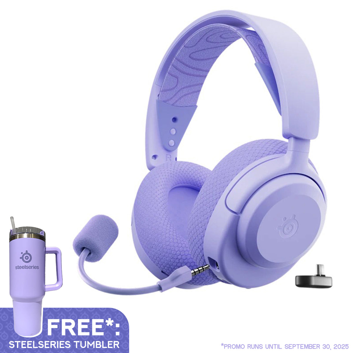 SteelSeries Arctis Nova 3X Wireless Multi-Platform Gaming Headset (Aqua, Black, Lavender, White)