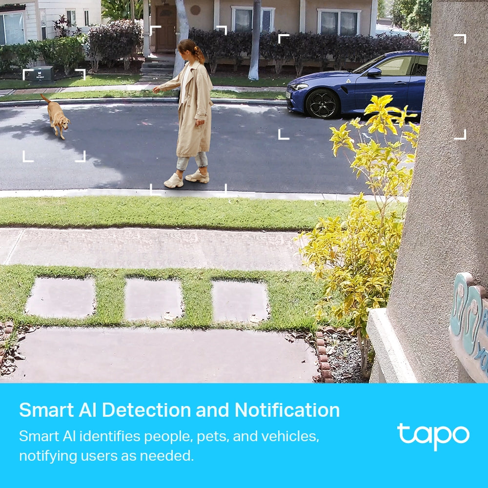 TP-Link TAPO C420S1 2K QHD Smart Wire-Free Security Camera System
