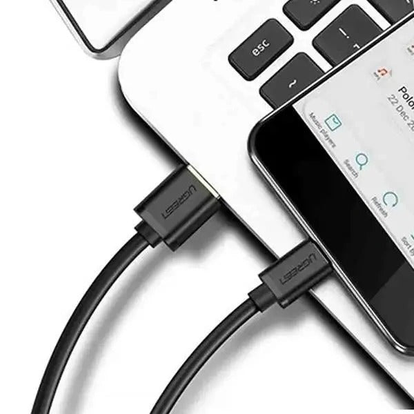Ugreen USB-A 2.0 to USB-C Fast Charging Cable - 3m (Black) (US287/60826)